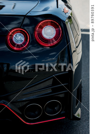 Close-up of Rear light or Tail lamp 89760391