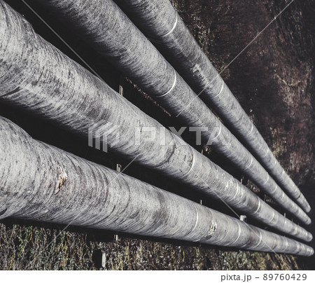 large industrial pipes 89760429