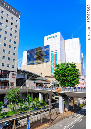 東京 立川市 立川駅南口の都市風景 ホテルメッツとグランデュオ立川 東京 立川市 立川駅南口の都市風景 ホテルメッツとグランデュオ立川 89762399