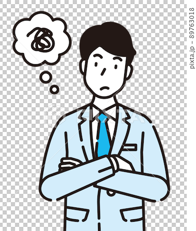 人物　イラスト 89763018