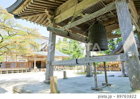 世界遺産 平泉中尊寺鐘楼(梵鐘) 岩手県 世界遺産 平泉中尊寺鐘楼(梵鐘) 岩手県 89763822
