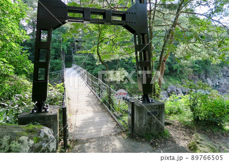 厳美渓 吊り橋 厳美渓 吊り橋 89766505