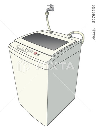 洗濯機のイラスト 89766536