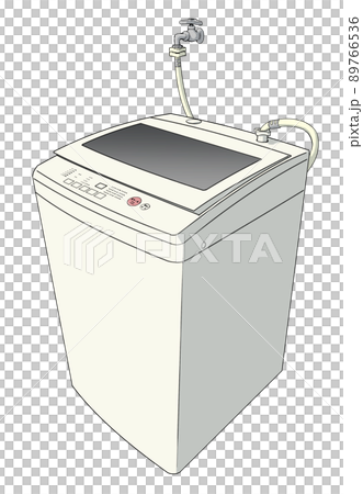 洗濯機のイラスト 89766536