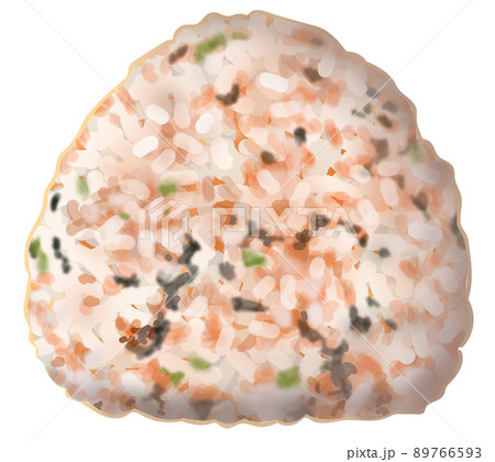鮭の混ぜご飯のおにぎり 89766593