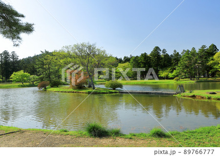 世界遺産 平泉毛越寺舞鶴が池(国指定特別史跡) 岩手県 世界遺産 平泉毛越寺舞鶴が池(国指定特別史跡) 岩手県 89766777