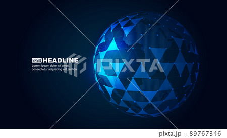 地球儀 球体 地球 89767346