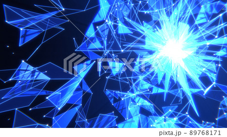 VJ ビジネス 点 線 プレクサス クリスタル 青 [別Verあり] 89768171