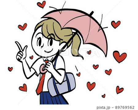 梅雨と恋愛 89769562