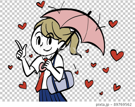 梅雨と恋愛 89769562