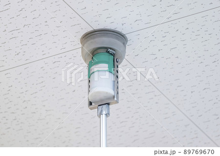 火災報知器点検イメージ 加煙試験器 火災報知器点検イメージ 加煙試験器 89769670