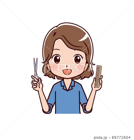 働く人々　職業のイラスト 89772604