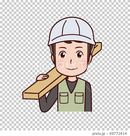働く人々　職業のイラスト 89772614