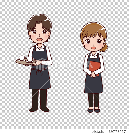 働く人々　職業のイラスト 89772627