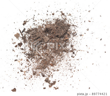 Soil on white 89774421