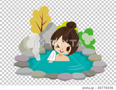 天然温泉　入浴　観光　旅行 89776836