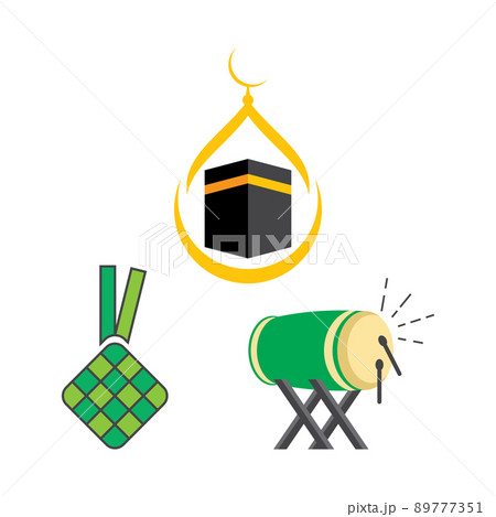 Islamic drum icon 89777351