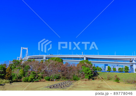 【東京の都市風景】お台場(第三台場)の都市風景 【東京の都市風景】お台場(第三台場)の都市風景 89778046