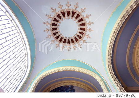 exteriors decors of the thermal baths in Vichy, France 89779736