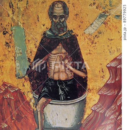 christian Byzantine icon in church of annuciation, Beirut, Lebanon christian Byzantine icon in church of annuciation, Beirut, Lebanon 89779925