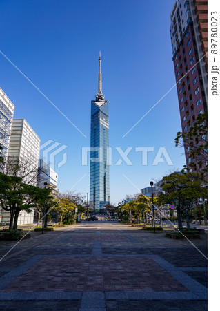 よかトピア開催時に建設された福岡タワー（福岡県福岡市百道浜） 89780023