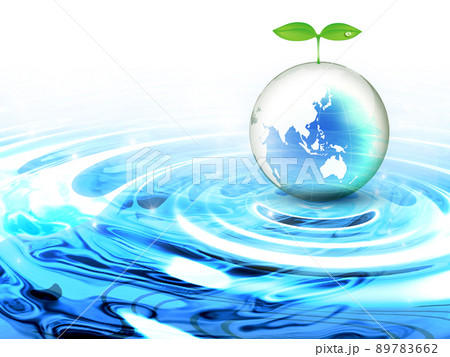 地球環境問題　背景素材 89783662