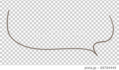 Hand-painted speech bubble Hand-painted speech bubble 89784449