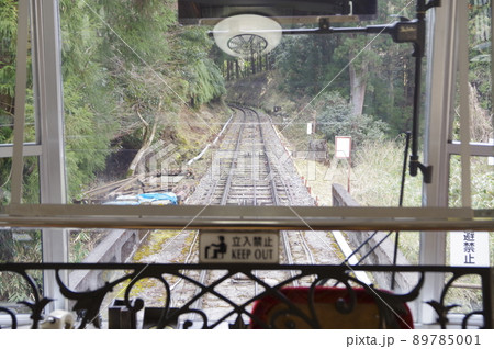 坂本ケーブル ケーブルカー 運転台 坂本ケーブル ケーブルカー 運転台 89785001