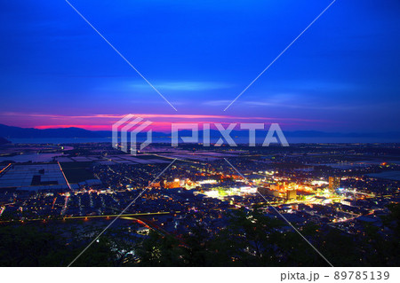 能登川夕景 能登川夕景 89785139