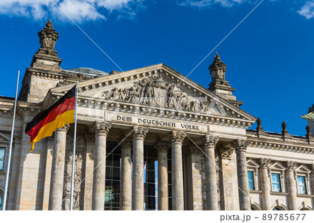 ドイツ　ベルリンの国会議事堂 89785677