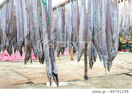 tasty dried and salted fish stock tasty dried and salted fish stock 89791298