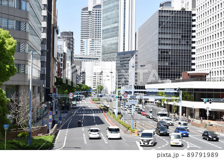 大阪市北区 北新地駅前の街並み 89791989