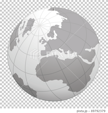 地圖材料。球體地球。平面設計。 89792379