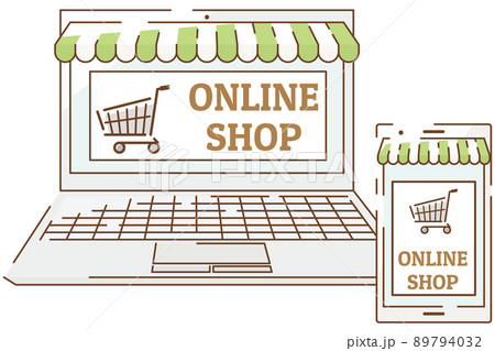 ネットショッピング　パソコン　スマホ 89794032