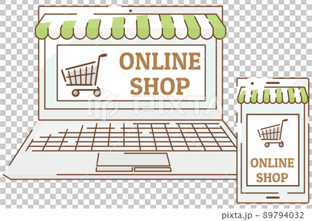 ネットショッピング　パソコン　スマホ 89794032