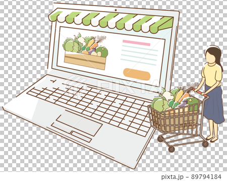 オンラインマルシェ　Webショップショッピング 89794184