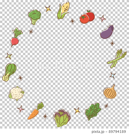 野菜サークルフレーム 89794189