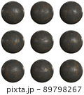 金属球の素材画像 89798267