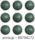 金属球の素材画像 89798272