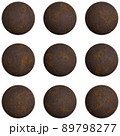 金属球の素材画像 89798277