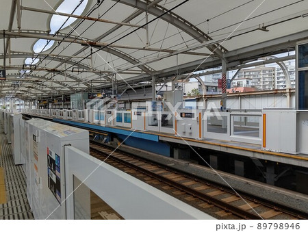 東京急行電鉄(株) 旗の台駅 東京都品川区旗の台 大井町線と池上線は立体交差 大井町線ホーム 東京急行電鉄(株) 旗の台駅 東京都品川区旗の台 大井町線と池上線は立体交差 大井町線ホーム 89798946