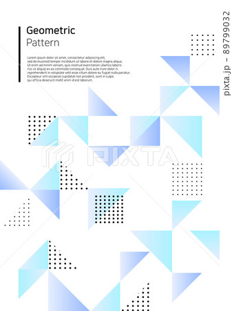 背景 幾何学 柄 89799032