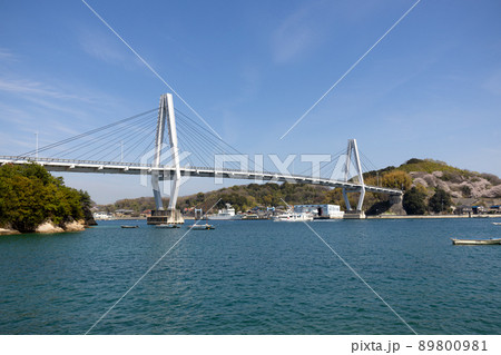 ゆめしま海道 弓削大橋（愛媛県上島町 弓削島と佐島） 89800981