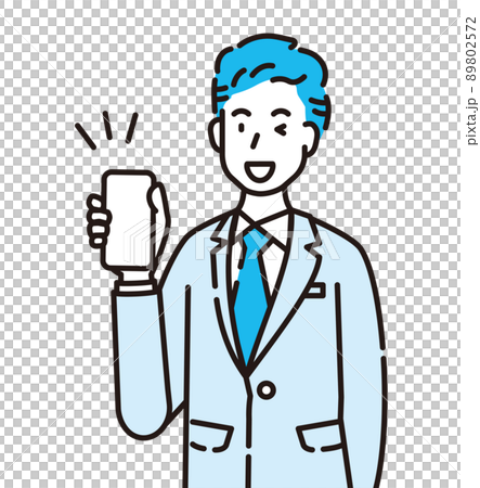 人物　イラスト 89802572