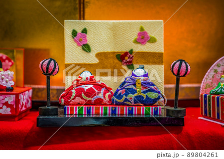 Japan festival doll in Hinamatsuri, also called Doll's Day or Girls' Day, is a special day in Japan. Celebrated each year on 3 March. 89804261