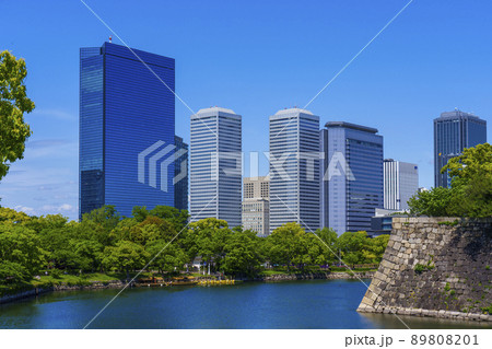 大阪ビジネスパーク 西の丸庭園からの眺望(2022年 初夏) 大阪ビジネスパーク 西の丸庭園からの眺望(2022年 初夏) 89808201