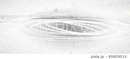 Quantum processing. Deep learning artificial intelligence. Future new technology  for business or science presentation 89809014