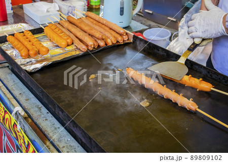 ウィンナー　ソーセージ 　フランクフルト　出店　ウインナー　B級グルメ　おやつ 　お祭り　 89809102