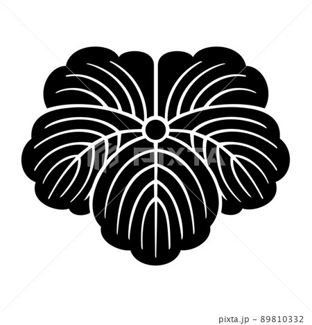 椎名氏の家紋　蔦 89810332