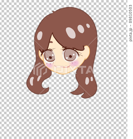 女の子 イラスト 素材 女の子 イラスト 素材 89810503